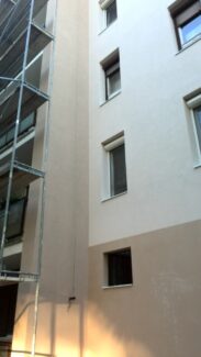 Társasházak homlokzati hőszigetelése